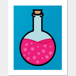 DIY Pink Potions/Poisons for Tabletop Board Games (Style 3) Posters and Art